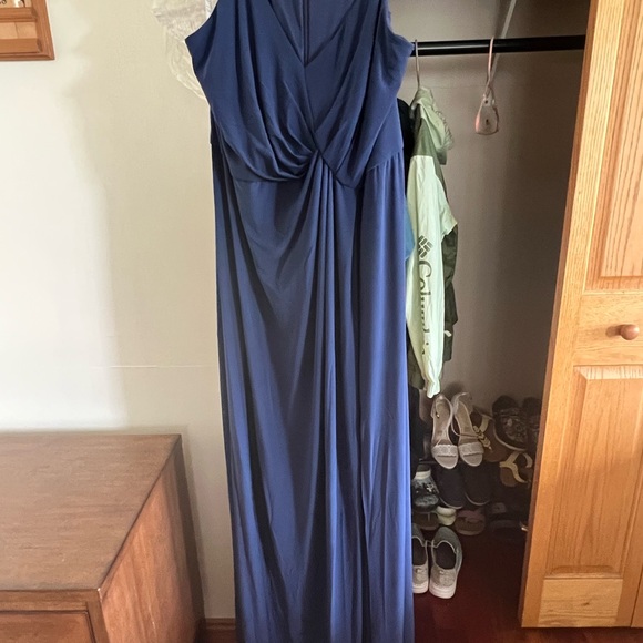 Blue Marine David’s Bridal Dress - Picture 2 of 3